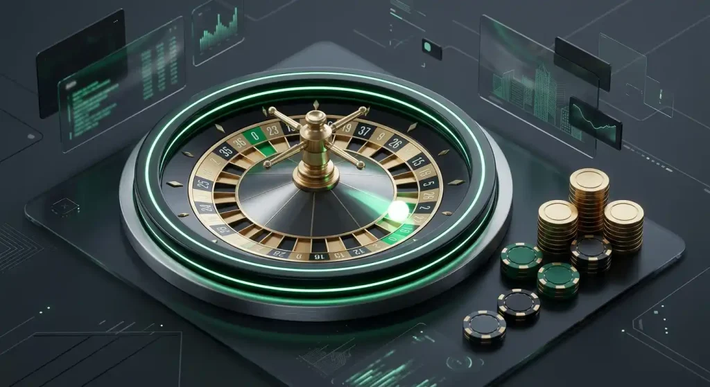 Oficjalna prezentacja ruletki lub minigry w One Night Casino