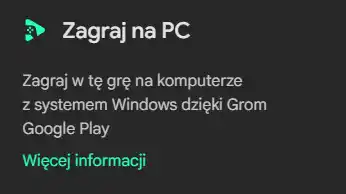 Oficjalny listing One Night Casino w Google Play Games na PC